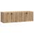 Dulap TV suspendat de perete, stejar artizanal, 98 x 31 x 30 cm