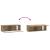 Dulap TV suspendat de perete, stejar artizanal, 98 x 31 x 30 cm