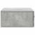Masă laterală montată pe perete Gri Beton 59 x 34,5 x 17 cm GartenMobel Dekor