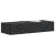 Masă laterală montată pe perete Negru 87,5 x 34,5 x 17 cm GartenMobel Dekor
