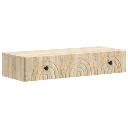 Masă laterală montată pe perete Stejar Sonoma Lemn prelucrat GartenMobel Dekor