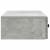 Masă laterală montată pe perete Gri Beton 87,5 x 34,5 x 17 cm GartenMobel Dekor