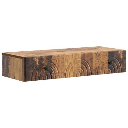 Masă laterală montată pe perete Lemn vechi 87,5 x 34,5 x 17 cm GartenMobel Dekor