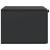 Dulap TV suspendat de perete, negru, 59,5 x 41 x 30 cm, 2 uși