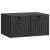 Dulap TV suspendat de perete, negru, 59,5 x 41 x 30 cm, 2 uși