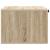 Oglindă TV montată pe perete Stejar Sonoma 59,5 x 41 x 30 cm GartenMobel Dekor