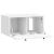 Dulap TV suspendat alb lucios din lemn prelucrat, 59,5 x 41 x 30 cm
