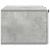 Dulap TV suspendat gri beton, 78,5 x 41 x 30 cm, 2 uși