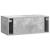Dulap TV suspendat gri beton, 78,5 x 41 x 30 cm, 2 uși