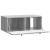 Dulap TV suspendat Sonoma gri, 78,5 x 41 x 30 cm, 2 uși