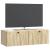 Dulap TV suspendat stejar sonoma, 98 x 41 x 30 cm, 2 uși
