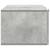 Dulap TV suspendat gri beton 99 x 41 x 30 cm, 2 uși, montaj pe perete