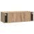 Dulap TV suspendat de perete, stejar artizanal, 99 x 41 x 30 cm