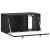 Dulap TV suspendat negru, 2 uși, 59,5 x 31 x 30 cm, vidaXL
