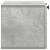 Dulap TV suspendat gri beton cu 2 usi, 59,5 x 31 x 30 cm