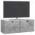 Dulap TV suspendat gri beton 78,5 x 31 x 30 cm, 2 uși