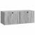Dulap TV suspendat pentru perete, sonoma gri, 78,5 x 31 x 30 cm