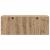 Dulap TV suspendat de perete, stejar artizanal, 78,5 x 31 x 30 cm