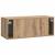 Dulap TV suspendat de perete, stejar artizanal, 78,5 x 31 x 30 cm