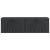 Dulap TV suspendat de perete, negru, 98 x 31 x 30 cm, cu 2 uși