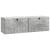 Dulap TV suspendat de perete, gri beton, 98 x 31 x 30 cm