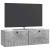 Dulap TV suspendat de perete, gri beton, 98 x 31 x 30 cm