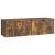 Dulap TV suspendat de perete, stejar fumuriu, 98 x 31 x 30 cm