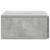 Masă laterală montată pe perete Gri Beton 59 x 34,5 x 17 cm GartenMobel Dekor