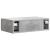 Masă laterală montată pe perete Gri Beton 59 x 34,5 x 17 cm GartenMobel Dekor