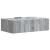 Masă laterală montată pe perete Sonoma gri 59 x 34,5 x 17 cm GartenMobel Dekor