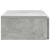 Masă laterală montată pe perete Gri Beton 87,5 x 34,5 x 17 cm GartenMobel Dekor