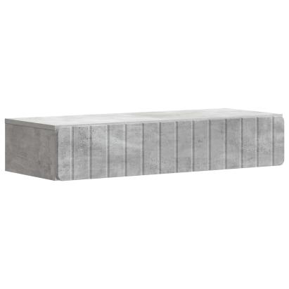Masă laterală montată pe perete Gri Beton 87,5 x 34,5 x 17 cm GartenMobel Dekor