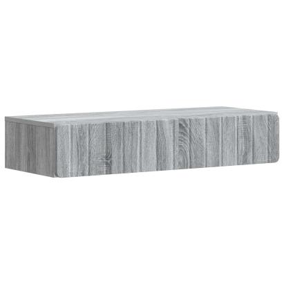 Masă laterală montată pe perete Sonoma gri 87,5 x 34,5 x 17 cm GartenMobel Dekor