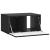 Dulap TV suspendat de perete, negru, 59,5 x 41 x 30 cm, 2 uși