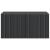 Dulap TV suspendat de perete, negru, 59,5 x 41 x 30 cm, 2 uși
