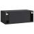 Dulap TV suspendat negru din lemn prelucrat, 78,5 x 41 x 30 cm
