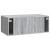 Dulap TV suspendat Sonoma gri, 78,5 x 41 x 30 cm, 2 uși