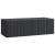 Dulap TV suspendat negru, 98 x 41 x 30 cm, cu 2 uși, din lemn prelucrat