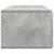 Dulap TV suspendat gri beton 98 x 41 x 30 cm, 2 uși, lemn prelucrat