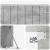 Dulap TV suspendat gri beton 98 x 41 x 30 cm, 2 uși, lemn prelucrat