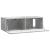 Dulap TV suspendat gri beton 98 x 41 x 30 cm, 2 uși, lemn prelucrat
