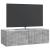 Dulap TV suspendat gri beton 98 x 41 x 30 cm, 2 uși, lemn prelucrat