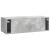 Dulap TV suspendat gri beton 98 x 41 x 30 cm, 2 uși, lemn prelucrat