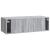 Dulap TV suspendat gri Sonoma, 98 x 41 x 30 cm, 2 uși