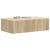 Masă laterală montată pe perete Stejar Sonoma 59 x 34,5 x 17 cm GartenMobel Dekor