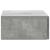 Masă laterală montată pe perete Gri Beton 59 x 34,5 x 17 cm GartenMobel Dekor