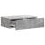 Masă laterală montată pe perete Gri Beton 59 x 34,5 x 17 cm GartenMobel Dekor