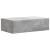 Masă laterală montată pe perete Gri Beton 59 x 34,5 x 17 cm GartenMobel Dekor