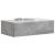 Masă laterală montată pe perete Gri Beton 59 x 34,5 x 17 cm GartenMobel Dekor