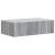 Masă laterală montată pe perete Sonoma gri 59 x 34,5 x 17 cm GartenMobel Dekor